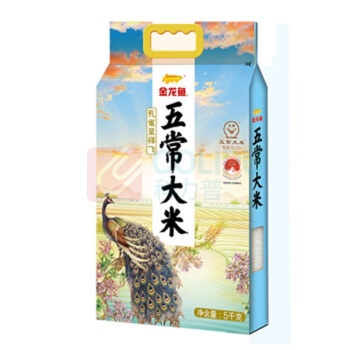 金龙鱼 大米 孔雀呈祥飞 5kg