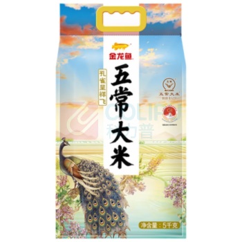 金龙鱼 大米 孔雀呈祥飞 5kg