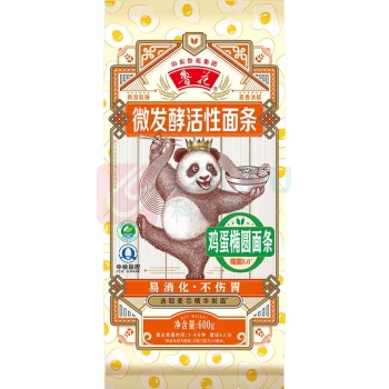 鲁花 面条 鸡蛋椭圆 600g