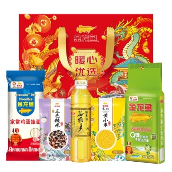 金龙鱼 暖心优选礼包 B款 1300g+400ml/盒