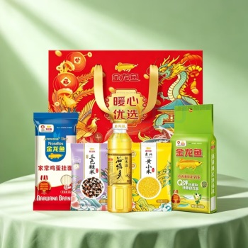 金龙鱼 暖心优选礼包 B款 1300g+400ml/盒