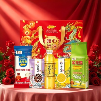 金龙鱼 暖心优选礼包 B款 1300g+400ml/盒