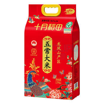 十月稻田 SHIYUEDAOTIAN 龙凤山产区 五常大米 5kg/袋