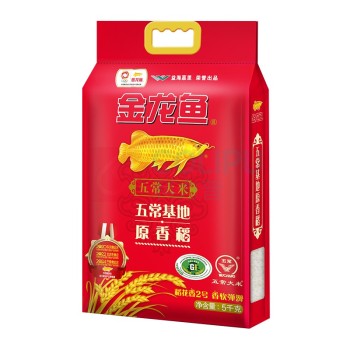 金龙鱼 原香稻大米 5kg/袋 4袋/箱