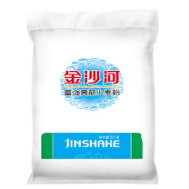 金沙河 面粉 富强高筋小麦粉 馒头粉饺子粉 高筋烘焙原料面粉 5KG 5kg 