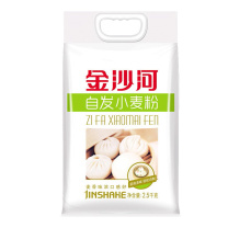 金沙河 自发小麦粉 2.5kg/袋 4袋/箱