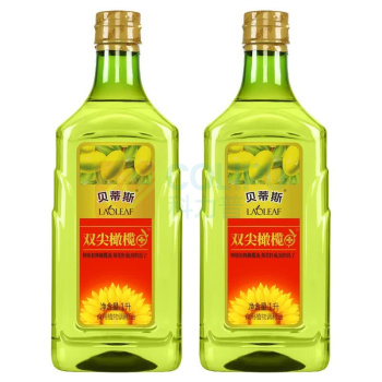 贝蒂斯 BETIS 橄榄葵花食用植物调和油礼盒 600ml*2