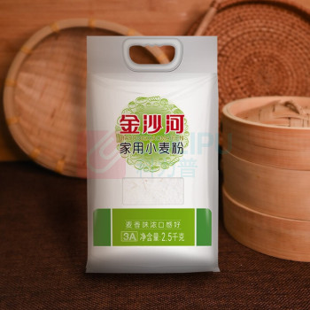 金沙河 面粉 家用面粉2.5kg  口感劲道