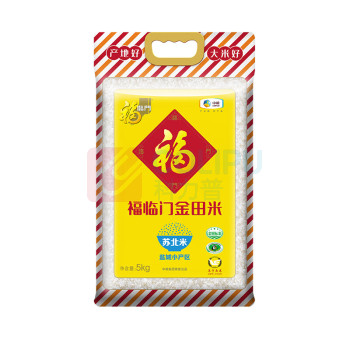 福临门 金田苏北米 5kg 