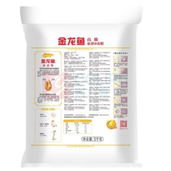 金龙鱼 小麦粉 高筋麦芯 5KG 