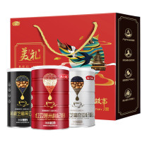 燕之坊 美礼杂粮粉礼盒(五谷杂粮粗粮 红豆薏米 核桃芝麻黑豆粉早餐代餐粉礼品送长辈) 1.25kg