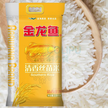 金龙鱼 清香丝苗米 2.5KG(6袋/箱，整箱发货) 