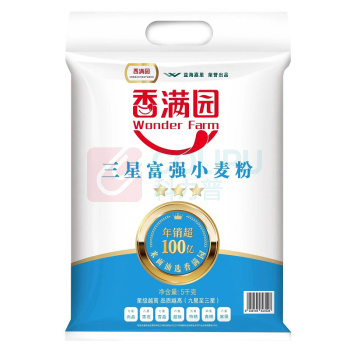 香满园 三星富强小麦粉 5kg 