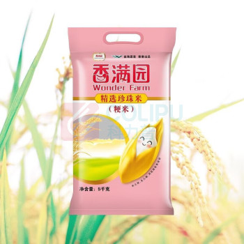 香满园 精选珍珠米(梗米) 5kg