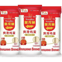 金龙鱼 爽滑鸡蛋面 大袋 800g*15包  一大袋为75元，每大袋内含有15包，每包800g