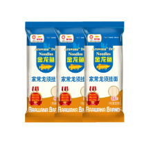金龙鱼 家常系列龙须麦芯挂面 500g/包 20包/箱