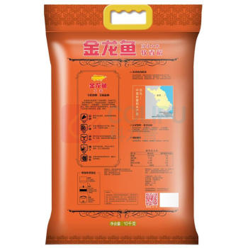 金龙鱼 软香稻苏北大米 10kg/袋 3袋/箱