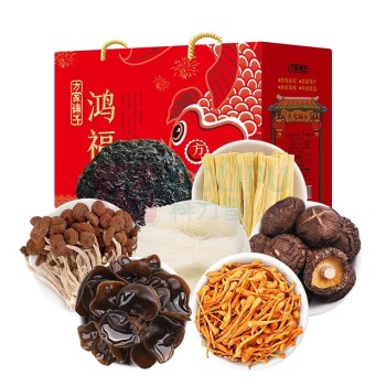 方家铺子 菌菇干货礼盒卓礼 726g