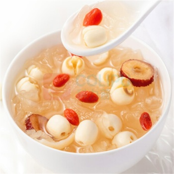 方家铺子 六星莲子 湘潭磨皮通芯白莲子250g/罐