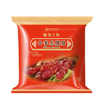 皇上皇 中华老字号广东手信广式香肠(5分瘦) 熟食腊味 合家乐腊肠 400g