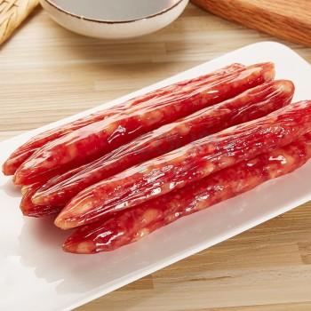 皇上皇 中华老字号广东手信广式香肠(5分瘦) 熟食腊味 合家乐腊肠 400g