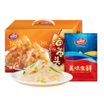 海神星 海味大礼包 B款 2780g 淡干磷虾250g*2袋 即食海蜇头320*2袋 食海蜇丝320g*2袋 海酱王虾酱500g*2罐 (注:海蜇丝海蜇头固体物含量45%)