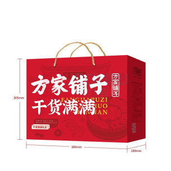 方家铺子 菌菇干货旺礼礼盒1068g/礼盒装 9.FX236 35*14.5*24cm