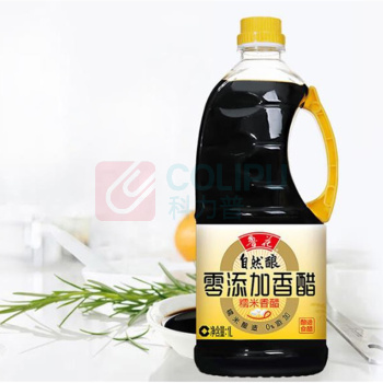 鲁花 自然酿零添加糯米香醋 1L/瓶 12瓶/箱  (偏远地区运费另算)