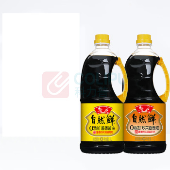 鲁花 阖家欢礼盒 调味品大礼包*1 酱油*2+料酒1L+白醋1L+蚝油518g