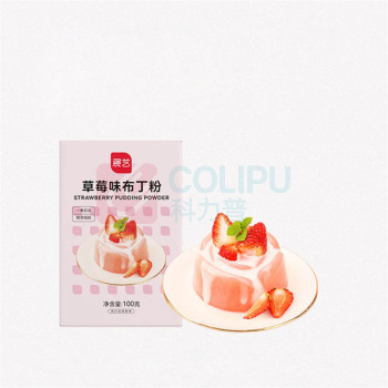 展艺 布丁粉 草莓味 100g/盒