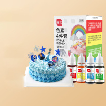 展艺 烘焙原料 食用色素 10ml*4色