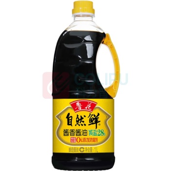 鲁花 自然鲜系列 酱香酱油 1L/桶