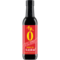 千禾 草菇零添加老抽 500ML 箱规500ML*12 多点