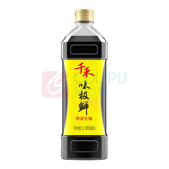 千禾 味极鲜特级生抽酱油 1L/桶