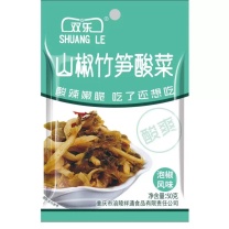 双乐 山椒竹笋酸菜 50克