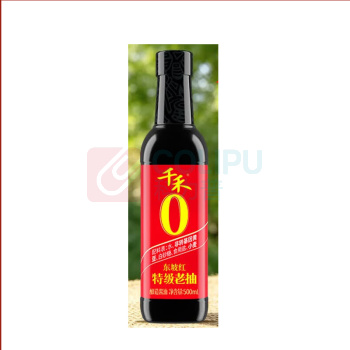 千禾 零添加特级老抽 500ml/瓶