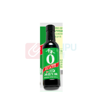 千禾 减盐55%生抽酱油 500ml/瓶