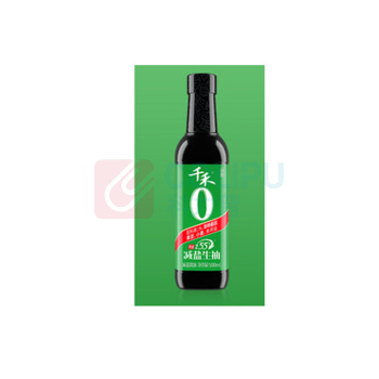 千禾 减盐55%生抽酱油 500ml/瓶