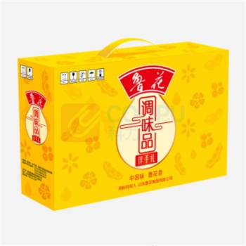 鲁花 调味品伴手礼礼盒 4.26kg 酱油醋料酒蚝油香油