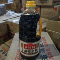 鲁花 自然鲜特级 金标生抽 1L 