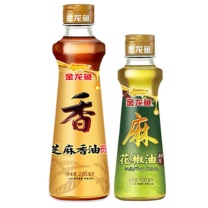 金龙鱼 芝麻香油 220ml  +花椒油100ML