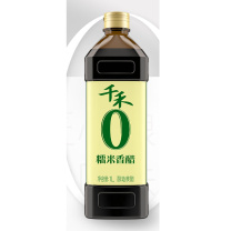 千禾 醋 糯米香醋 凉拌饺子蘸料 酿造食醋 1L 