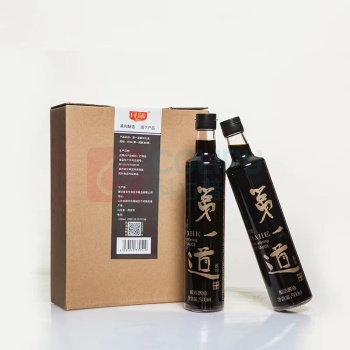 嘉禾 第一道酱油 第一道礼盒系列 500ml*2瓶 