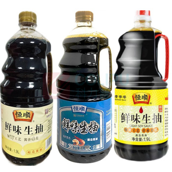 恒顺 鲜味生抽 1.9L/桶