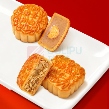 广州酒家 七星伴月月饼 810g