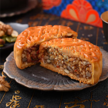 稻香村 稻香锦绣月饼混装味道 840g 12枚