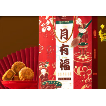 稻香村 月有福月饼混装味道 510g 8枚