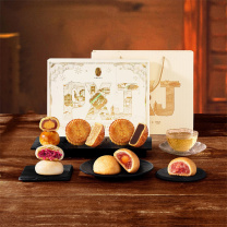 潘祥记 石林赏月 月饼礼盒 640g