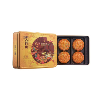美心 Meixin 双黄白莲蓉月饼礼盒 740g