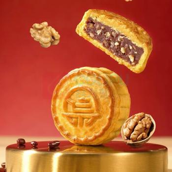 集味轩 月饼礼盒 锦绣皓月 4味6饼 420g